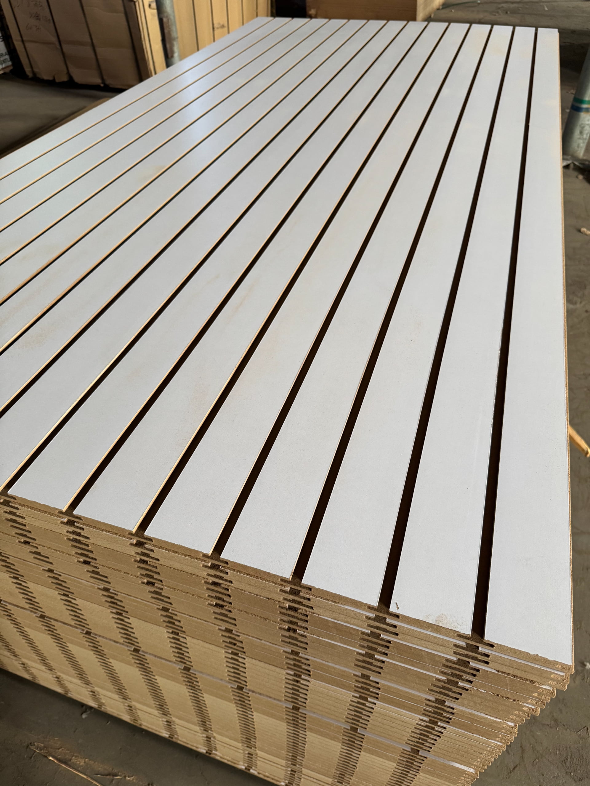 Slotted MDF