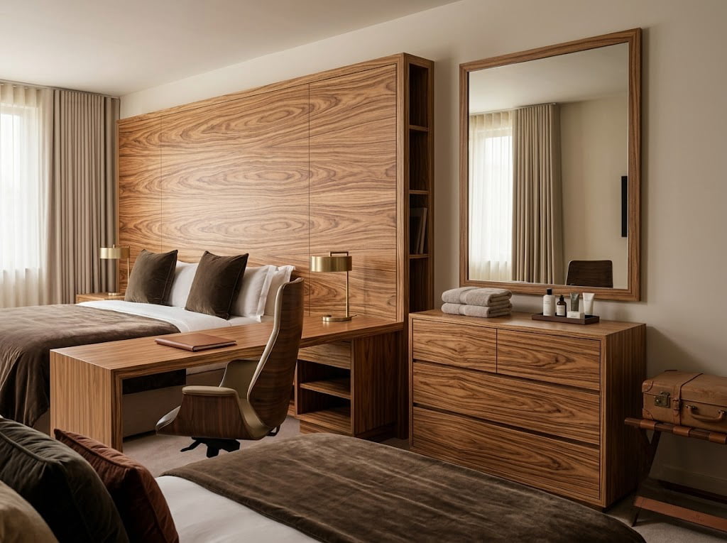 Tzalam Plywood For Hotel Furniture