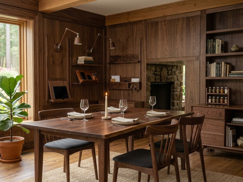Walnut Wall Panel Applications